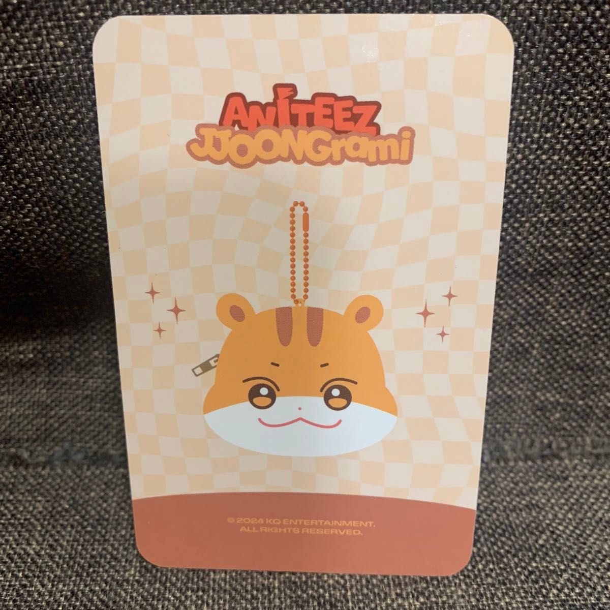 ATEEZ ホンジュン チュンラミ ANITEEZ POPUP ポーチ トレカ付 ATEEZ ホンジュン チュンラミ ANITEEZ POPUP ポーチ トレカ付