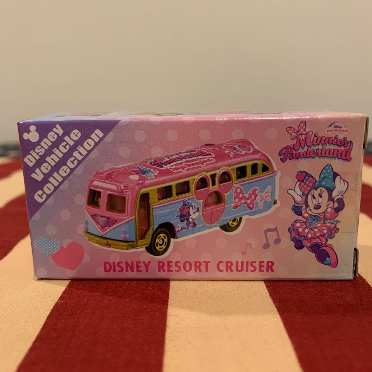 2024/1/9発売！！TDRディズニートミカ リゾートクルーザー ″ミニーのファンダーランド ″パルパルーザ バス 新品未開封 頑丈梱包です