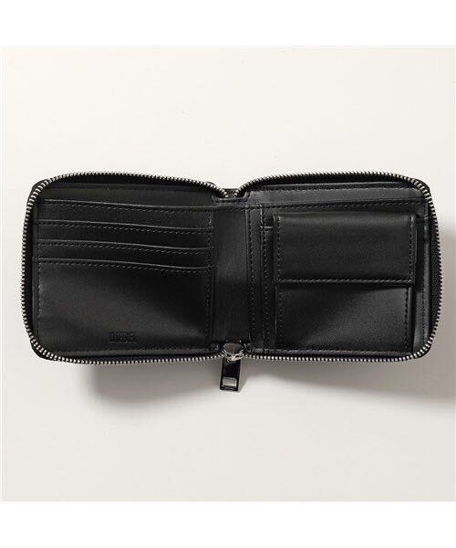 DIESEL 二つ折り財布 X08177 P0408 / T8013 / ラウンド DIESEL 二つ折り財布 X08177 P0408 / T8013 / ラウンド