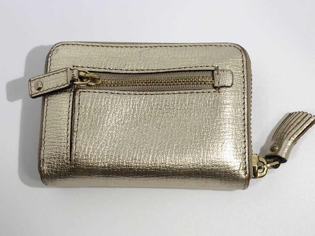 ANYA HINDMARCH アイズ スモール ジップ ラウンド ウォレット ANYA HINDMARCH アイズ スモール ジップ ラウンド ウォレット
