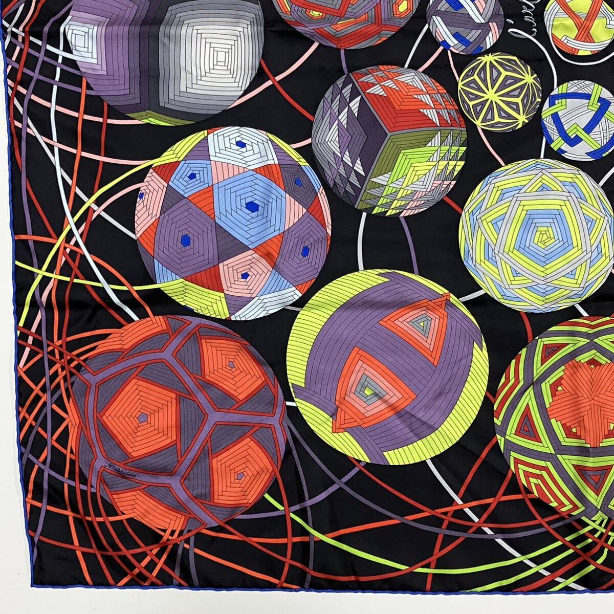 レア 超美品 HERMES タグ付 スカーフ カレ 90 Lart du temari レア 超美品 HERMES タグ付 スカーフ カレ 90 Lart du temari