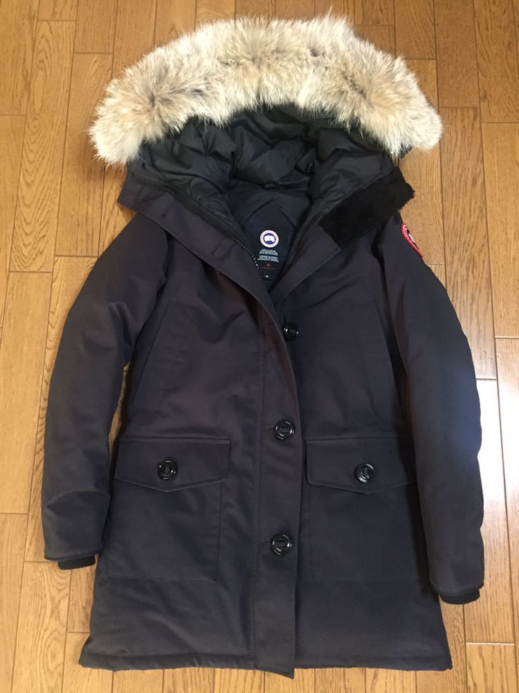 超美品 CANADA GOOSE BRONTE カナダグース ブロンテ S ダウン ジャケット コート 国内正規品 サザビーリーグ 即決 送料無料