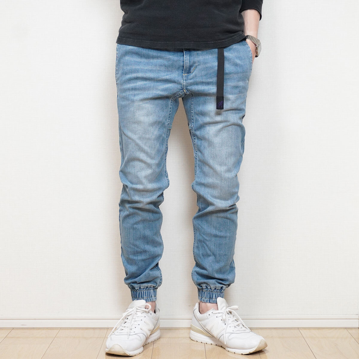 GRAMICCI × JUNRed 別注 デニムジョガーパンツ【M】MEDIUM USED GRAMICCI × JUNRed 別注 デニムジョガーパンツ【M】MEDIUM USED