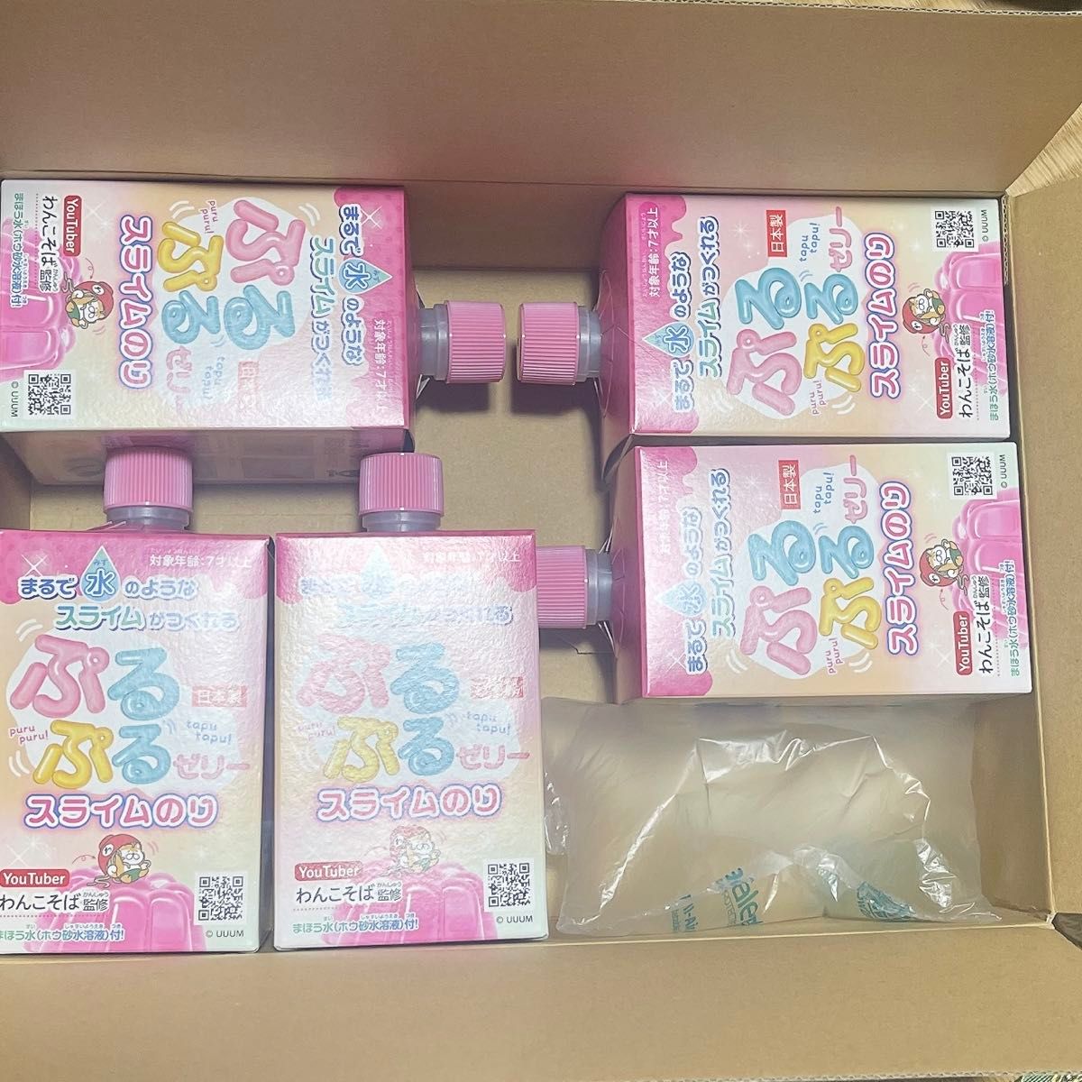 ぷるぷるゼリー スライムのり わんこそば スライム 洗濯のり ぷるぷるゼリー スライムのり わんこそば スライム 洗濯のり