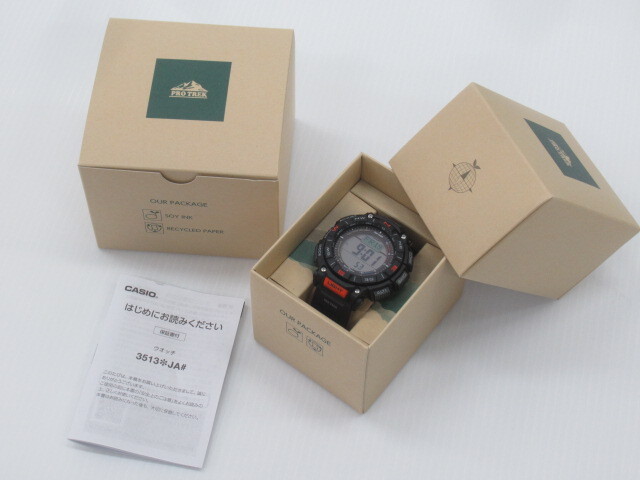 CASIO PROTREK PRG-340-1JF（2） Climber Line 登山 登山用品 035392002