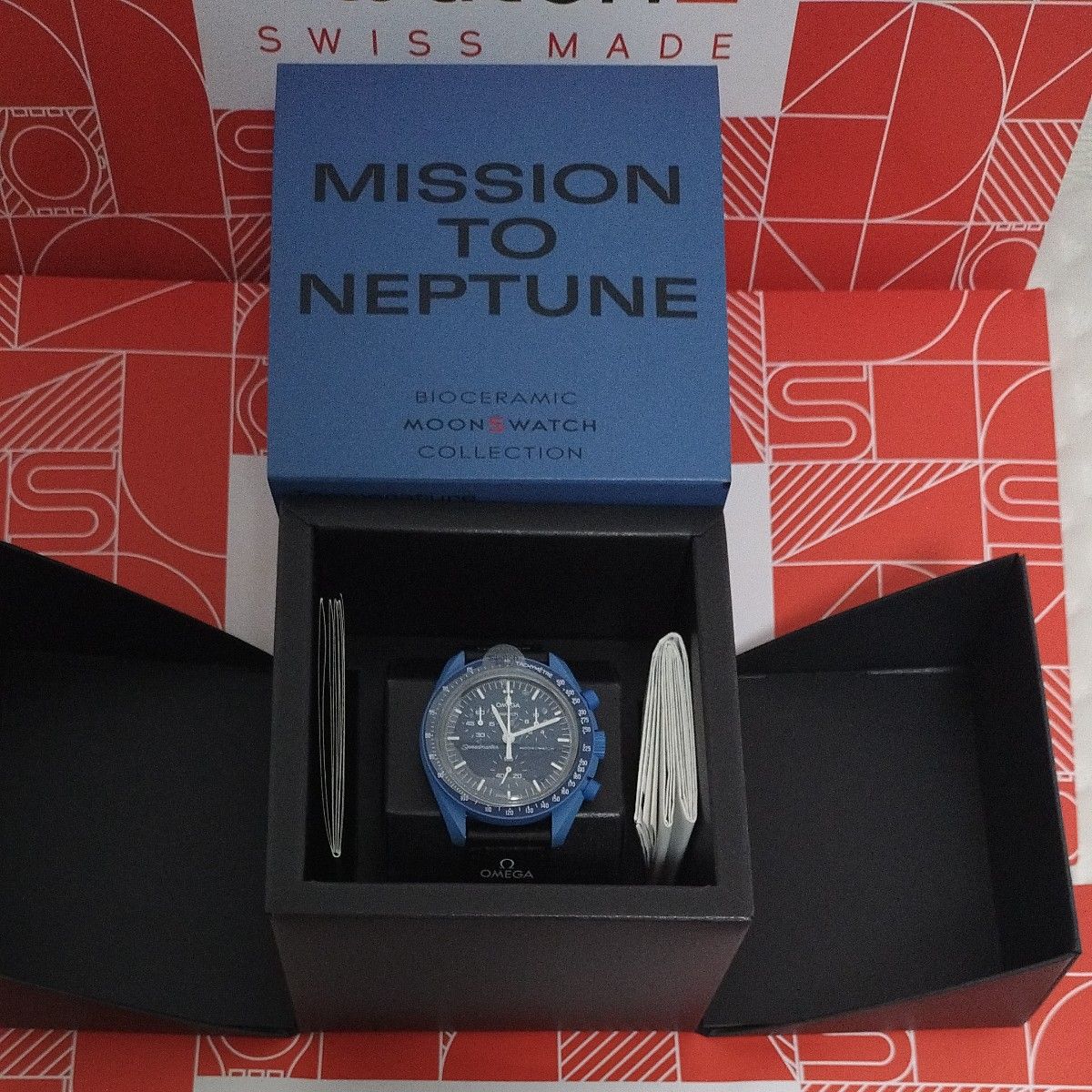 新品 未使用 オメガ スウォッチ ネプチューン 海王星 Mission TO 新品 未使用 オメガ スウォッチ ネプチューン 海王星 Mission TO
