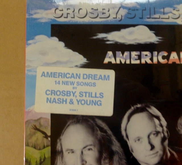 未開封！CROSBY STILLS NASH & YOUNG「AMERICAN DREAM」米ORIG [ATLANTIC] 盤_画像2