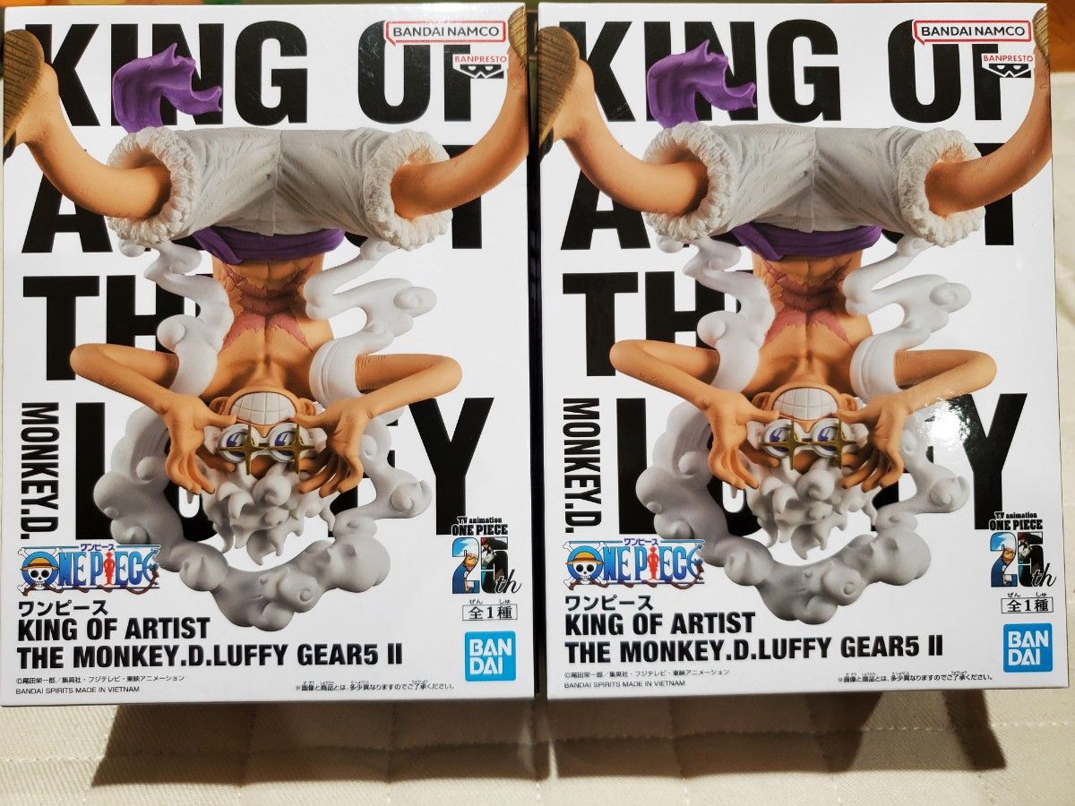 ワンピースKING OF ARTIST ルフィ ニカ2個セット ワンピース ルフィ ニカ KING OF ARTIST 2点セット フィギュア