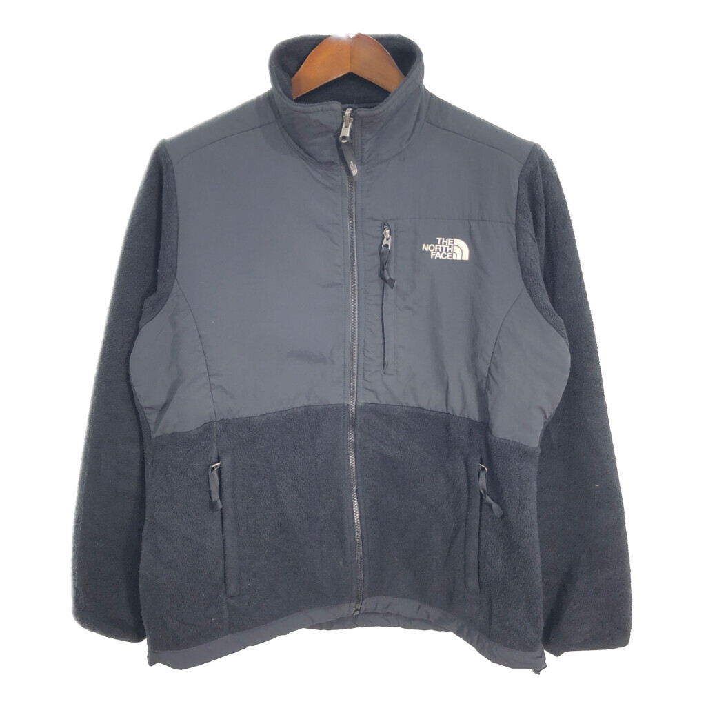 00年代 THE NORTH FACE ノースフェイス Denali デナリ フリースジャケット アウトドア ブラック (レディース L) 中古 古着 R0326