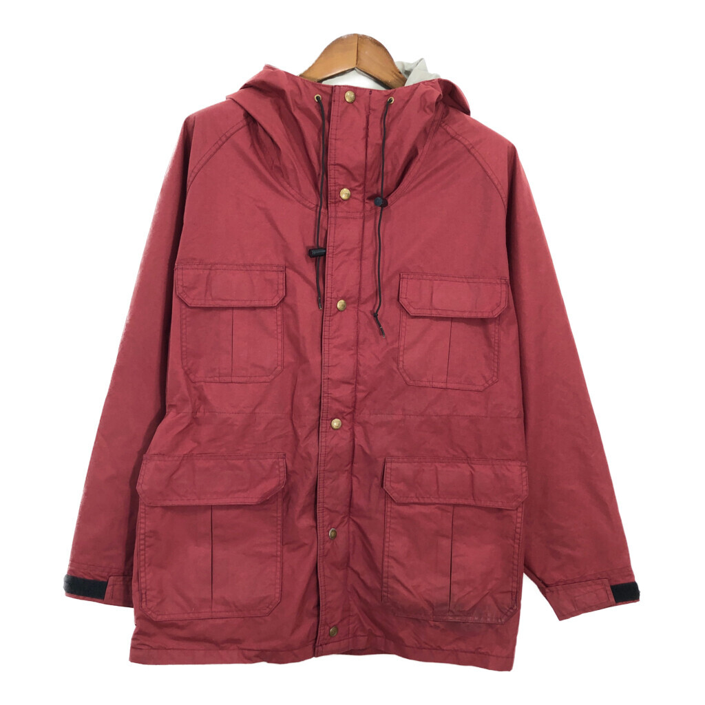 グランド牧場 セレクトセール アウトドア マウンテンパーカー エルエルビーン L.L.Bean USA製 80年代 レッド R1984 古着 中古 M) (メンズ 男性用