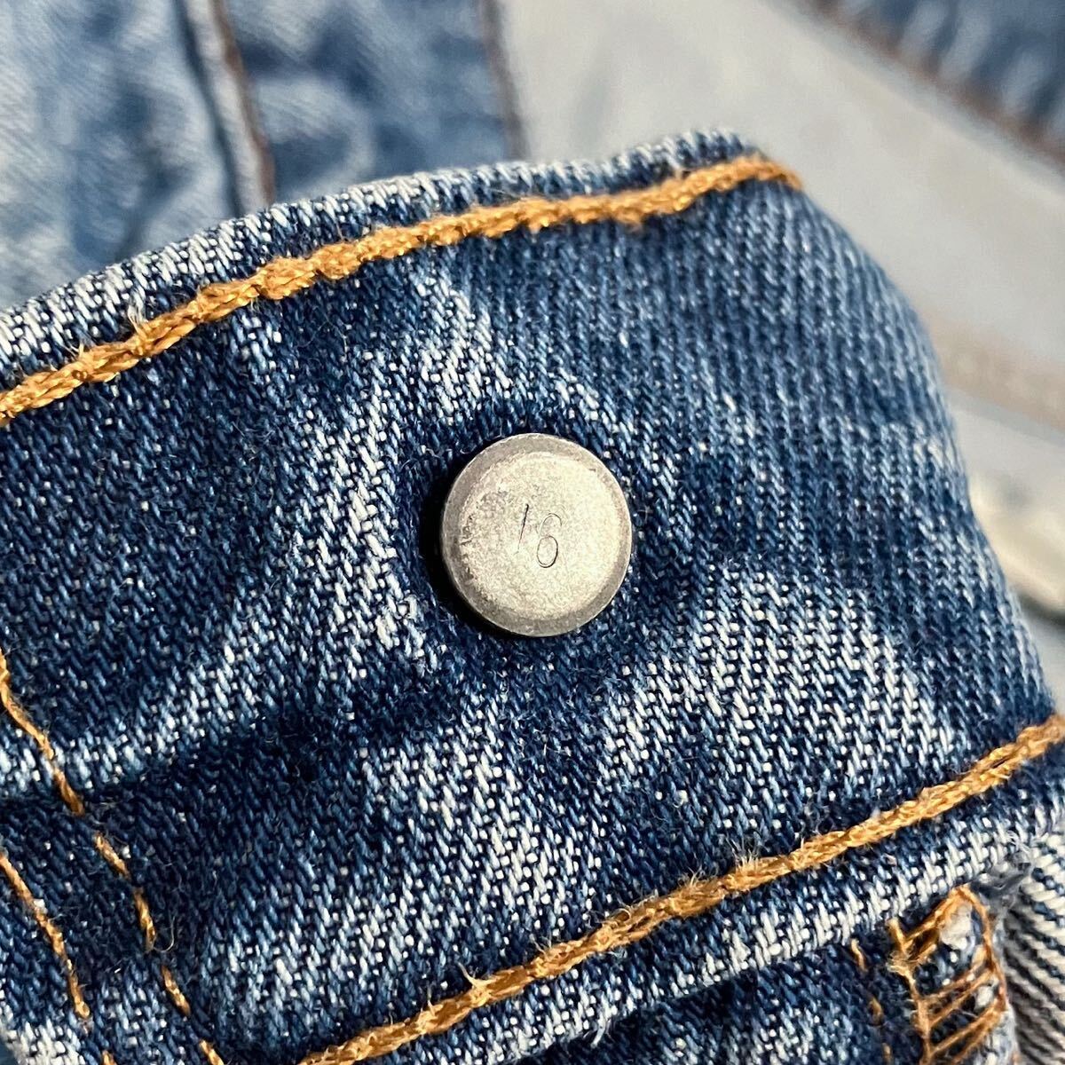 70s USA製 Levi's リーバイス 505 66後期 42タロン 刻印16 70s USA製 Levi's リーバイス 505 66後期 42タロン 刻印16