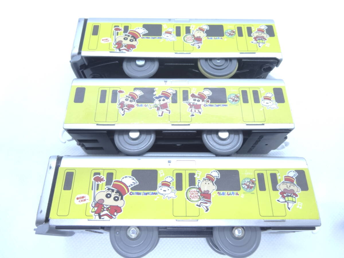  Plarail восток .50050 type Crayon Shin-chan упаковка to дождь USED