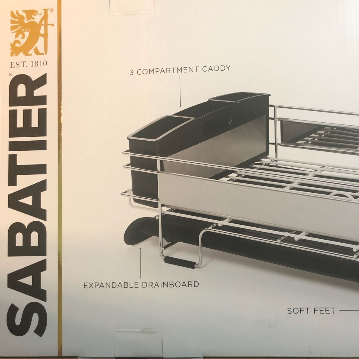 新品未開封 SABATIER ディッシュラック サバティエ 伸縮式水切り 新品未開封 SABATIER ディッシュラック サバティエ 伸縮式水切り