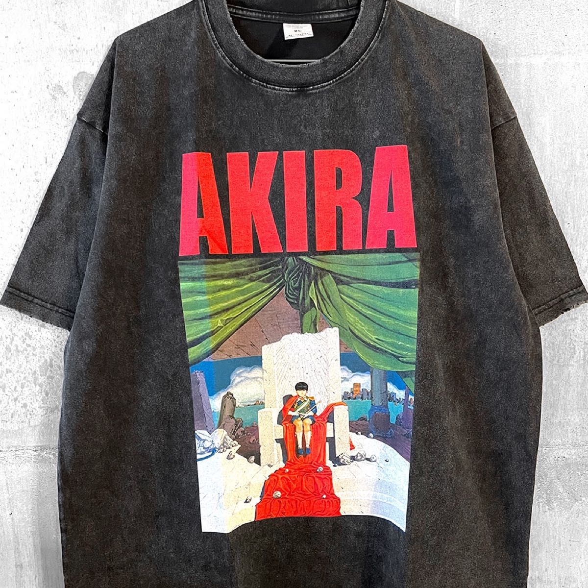 AKIRA アキラ 映画 アニメ Tシャツ 金田 鉄雄 レトロ エモい AKIRA アキラ 映画 アニメ Tシャツ 金田 鉄雄 レトロ エモい