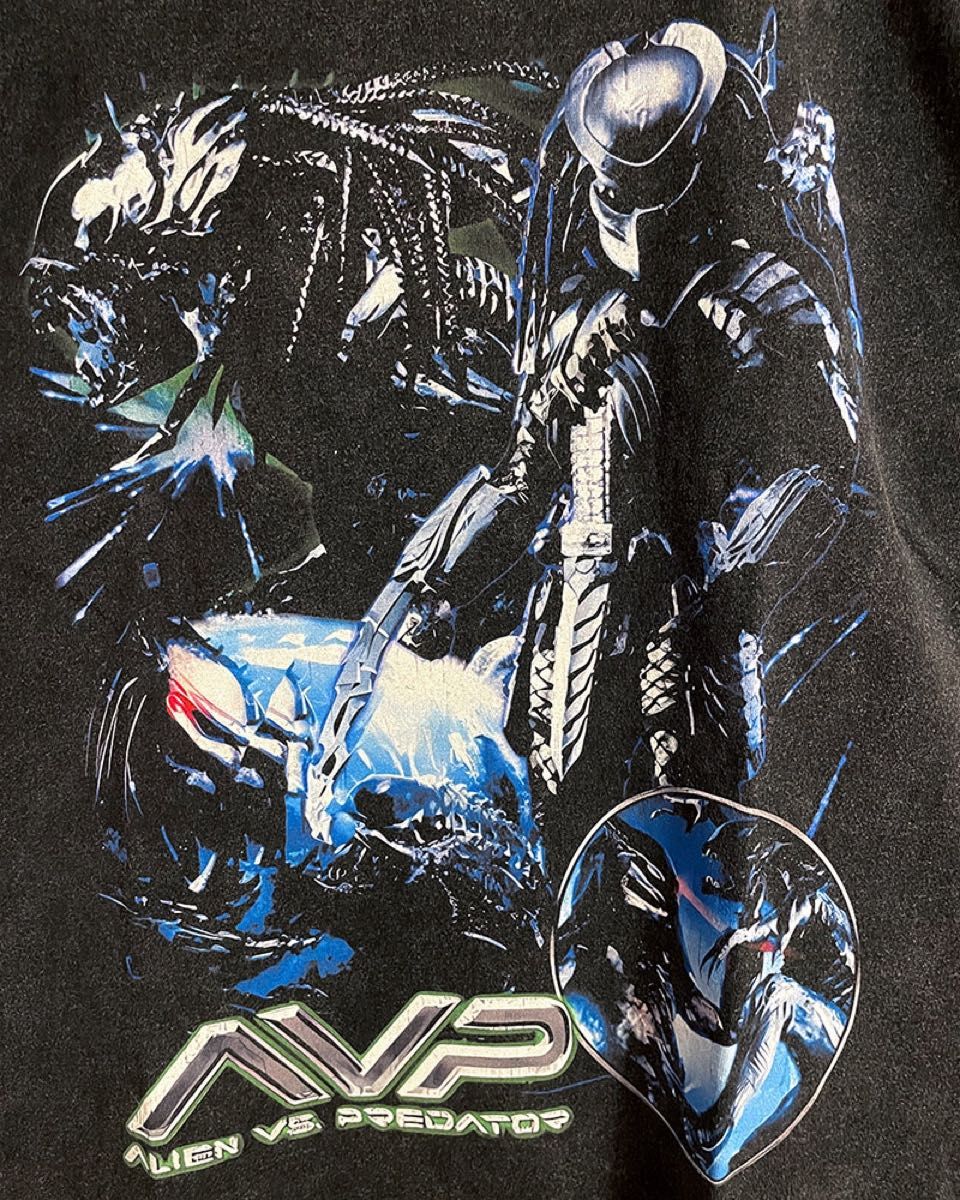 AVP2 エイリアンvsプレデター 映画 Tシャツ メンズ 80年代 AVP2 エイリアンvsプレデター 映画 Tシャツ メンズ 80年代