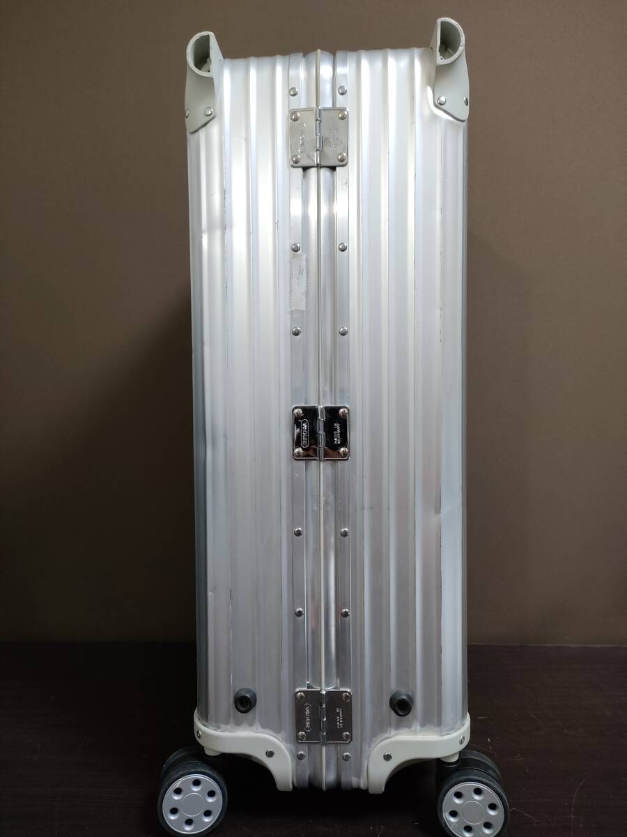 RIMOWA 稀少トパーズ青ロゴ82L良品 2009年ドイツ製 932 70 RIMOWA 稀少トパーズ青ロゴ82L良品 2009年ドイツ製 932 70