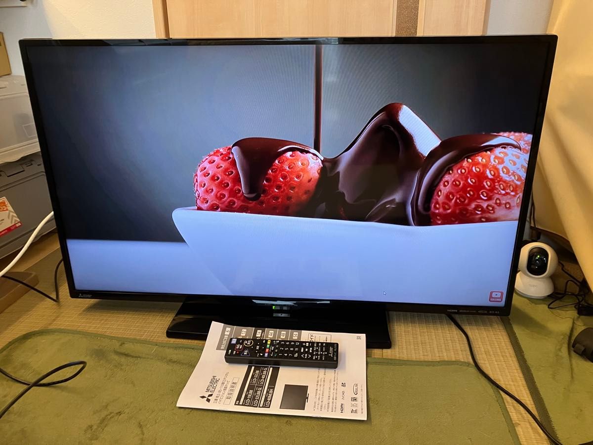 三菱 40型 テレビ オートターン 角度調整可 LCD-40ML8H 2018年 三菱 40型 テレビ オートターン 角度調整可 LCD-40ML8H 2018年