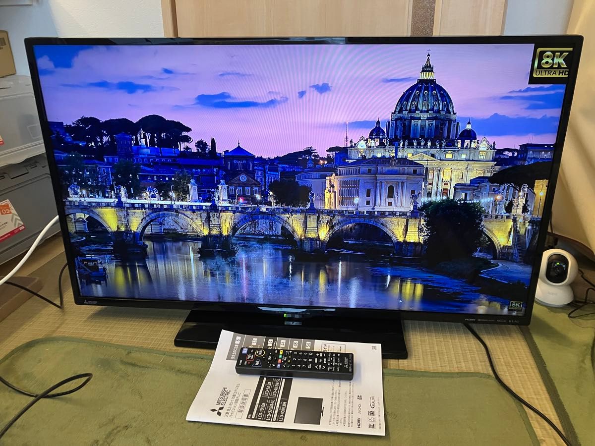 三菱 40型 テレビ オートターン 角度調整可 LCD-40ML8H 2018年 三菱 40型 テレビ オートターン 角度調整可 LCD-40ML8H 2018年