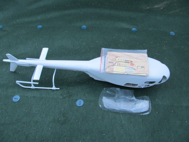 AS350 HELICOPTER SCALE BODY FOR 600 CLASS 最後の1点です AS350 HELICOPTER SCALE BODY FOR 600 CLASS 最後の1点です