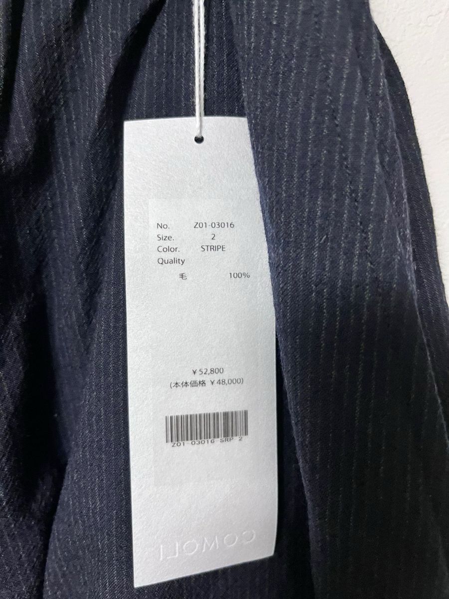 COMOLI(コモリ) / ウール ニータックパンツ 24SS サイズ2|Yahoo COMOLI(コモリ) / ウール ニータックパンツ 24SS サイズ2|Yahoo