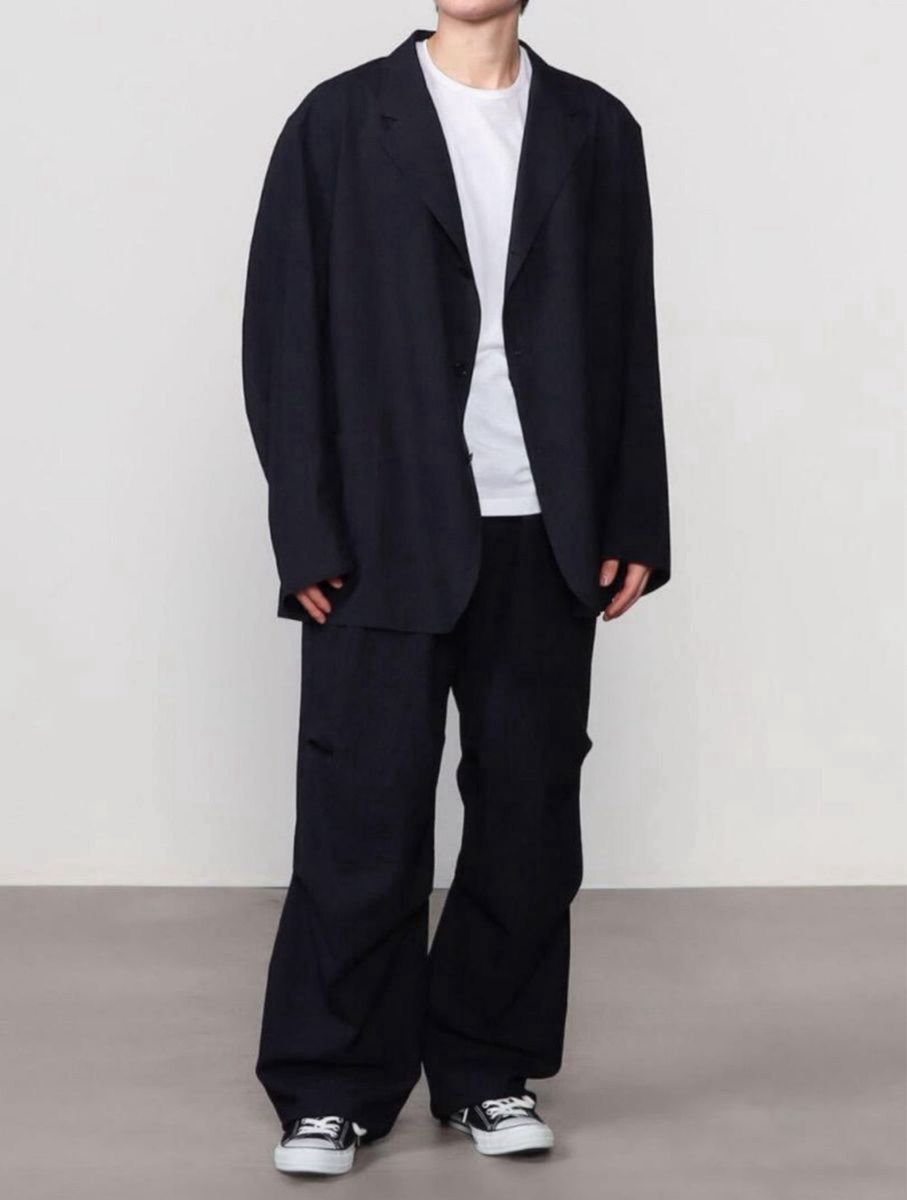 COMOLI(コモリ) / ウール ニータックパンツ 24SS サイズ2|Yahoo COMOLI(コモリ) / ウール ニータックパンツ 24SS サイズ2|Yahoo