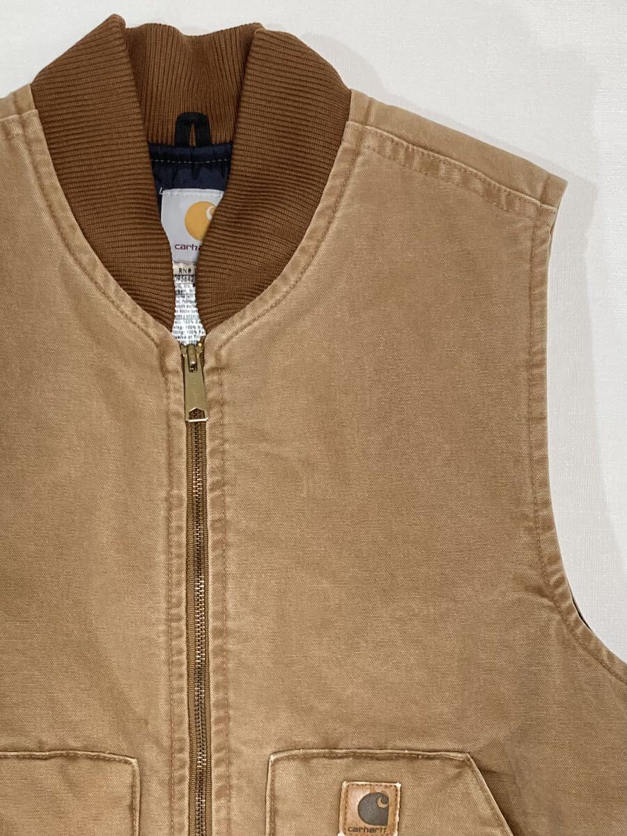 Carhartt カーハート ダックベスト V02 Mサイズ メキシコ産 BRN Carhartt カーハート ダックベスト V02 Mサイズ メキシコ産 BRN