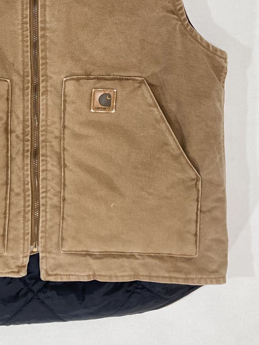 Carhartt カーハート ダックベスト V02 Mサイズ メキシコ産 BRN Carhartt カーハート ダックベスト V02 Mサイズ メキシコ産 BRN