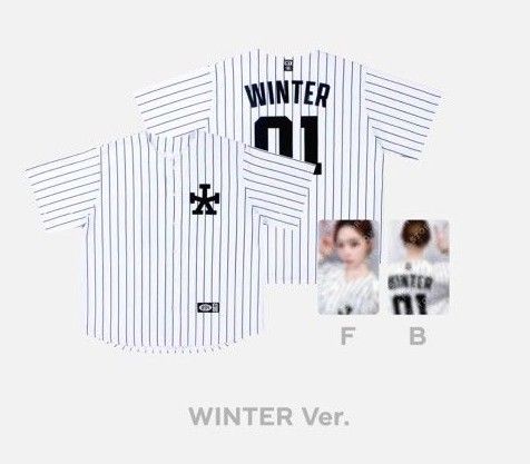 aespa エスパ BASEBALL UNIFORM ベースボールユニフォーム aespa エスパ BASEBALL UNIFORM ベースボールユニフォーム