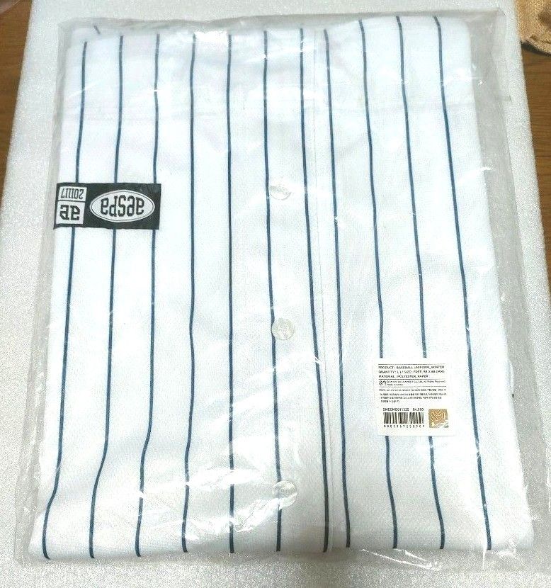 aespa エスパ BASEBALL UNIFORM ベースボールユニフォーム aespa エスパ BASEBALL UNIFORM ベースボールユニフォーム