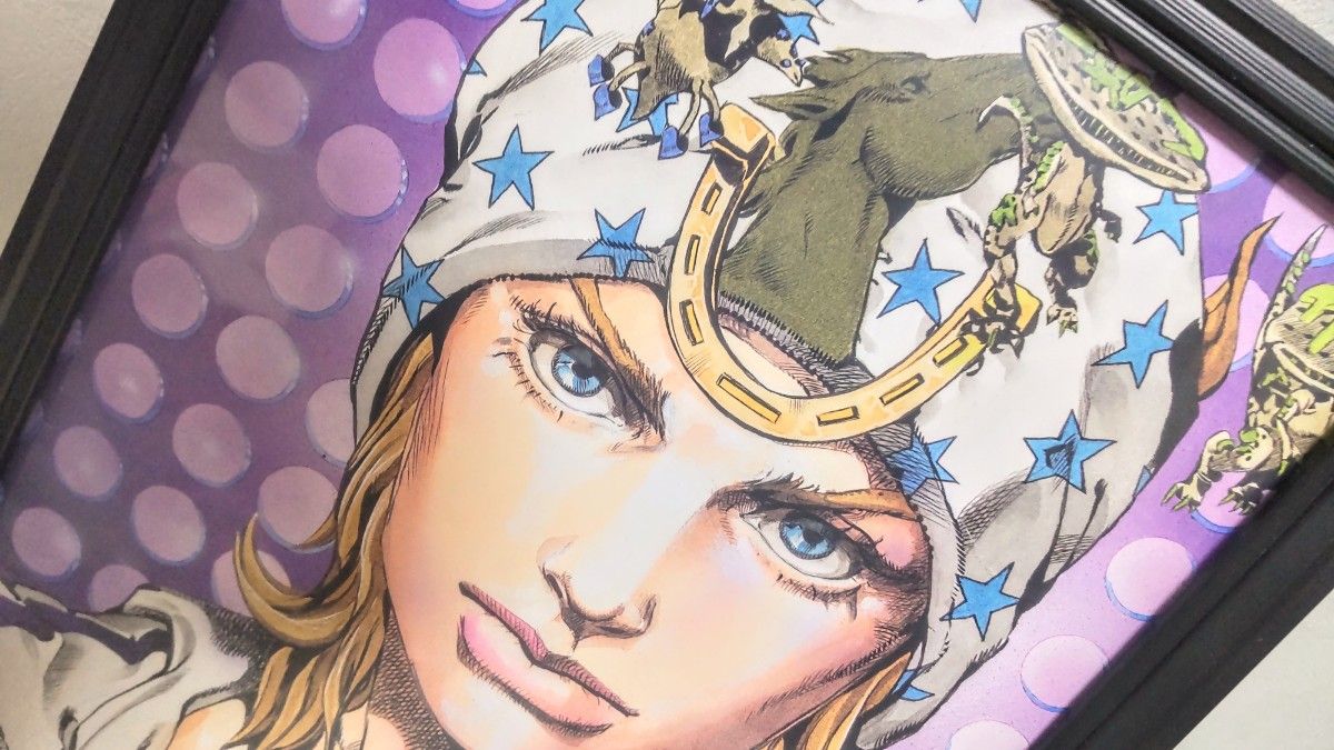 額装A4】ジョジョの奇妙な冒険7部 スティール・ボール・ラン 額装A4】ジョジョの奇妙な冒険7部 スティール・ボール・ラン
