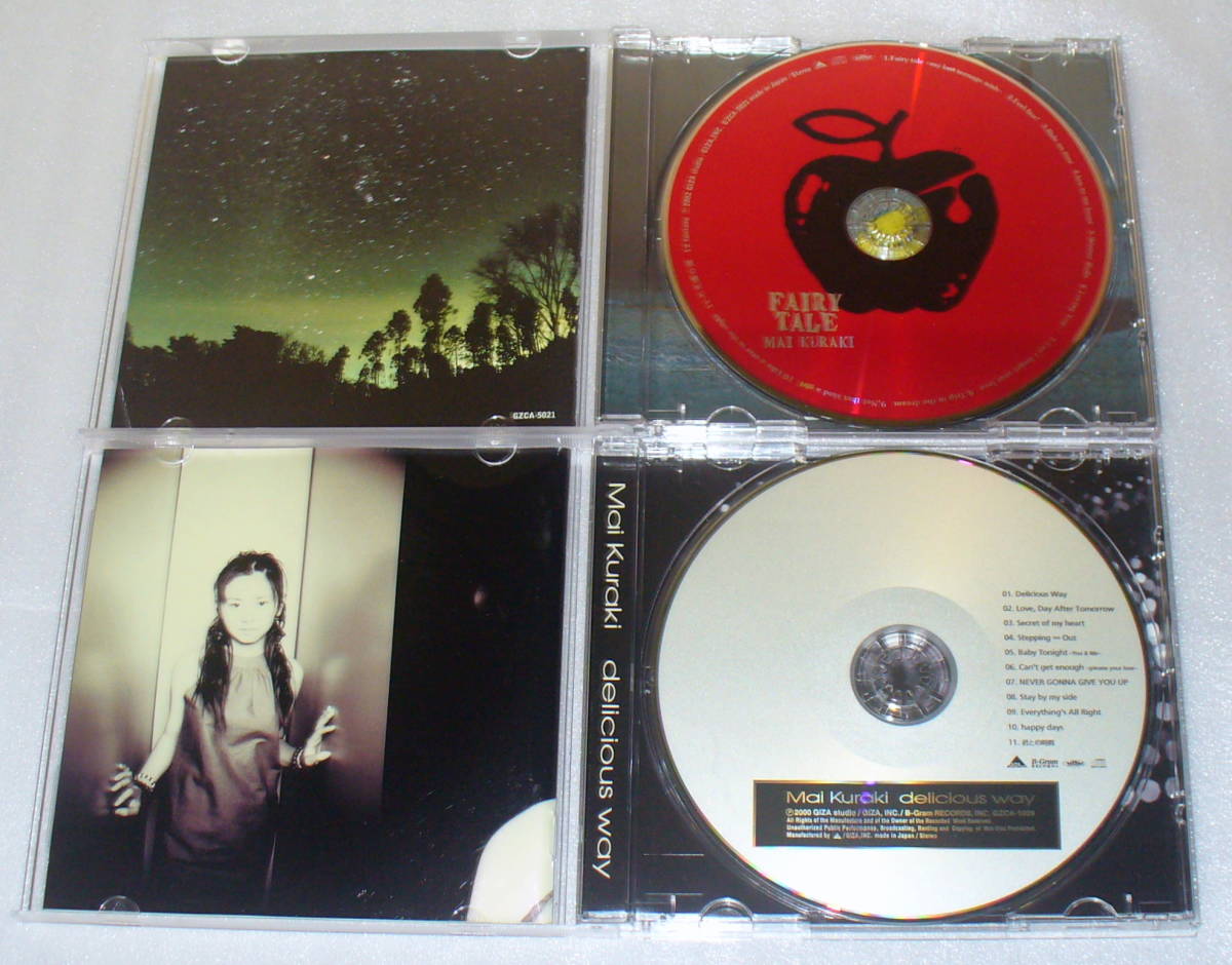 C3□倉木麻衣2枚セット①delicious way②FAIRY TALE◇Secret of my