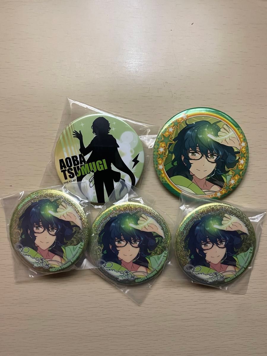 あんスタ 青葉つむぎ グッズセット 缶バッジ ポストカード あんスタ 青葉つむぎ グッズセット 缶バッジ ポストカード
