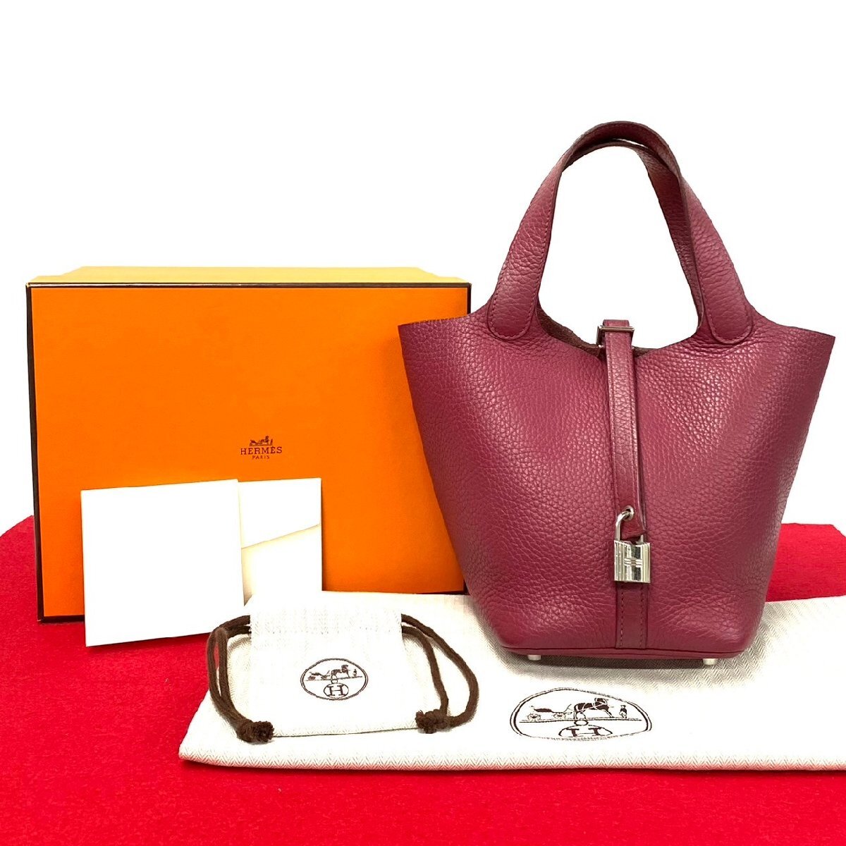 ほぼ未使用 T 刻印 HERMES エルメス ピコタンロックPM トリヨン ほぼ未使用 T 刻印 HERMES エルメス ピコタンロックPM トリヨン