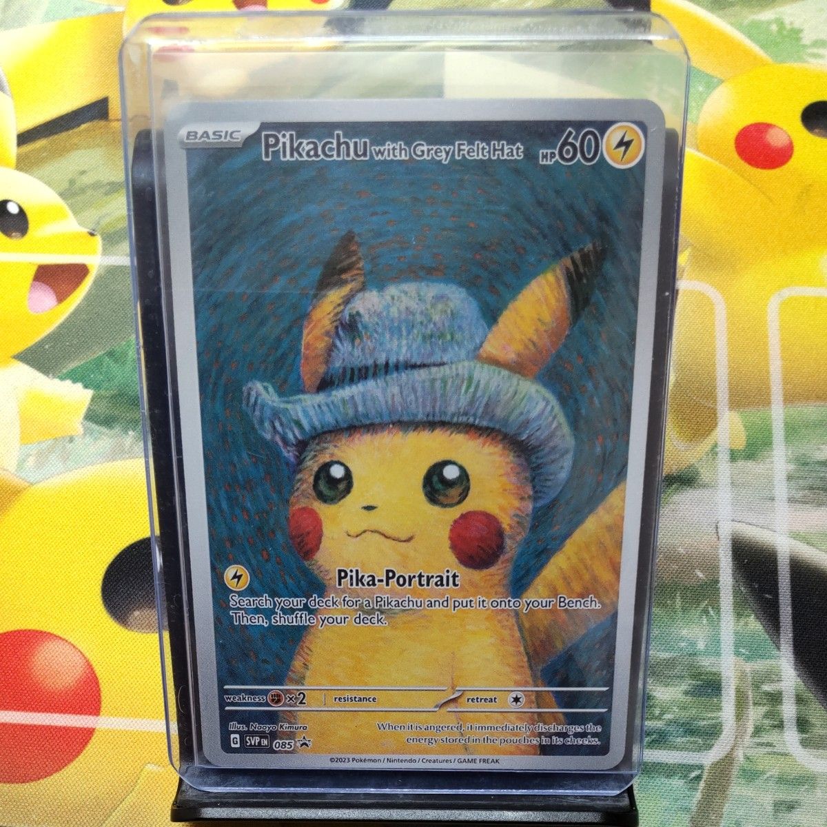 ポケモンカード ゴッホピカチュウ 台紙カード付き|Yahoo!フリマ ポケモンカード ゴッホピカチュウ 台紙カード付き|Yahoo!フリマ