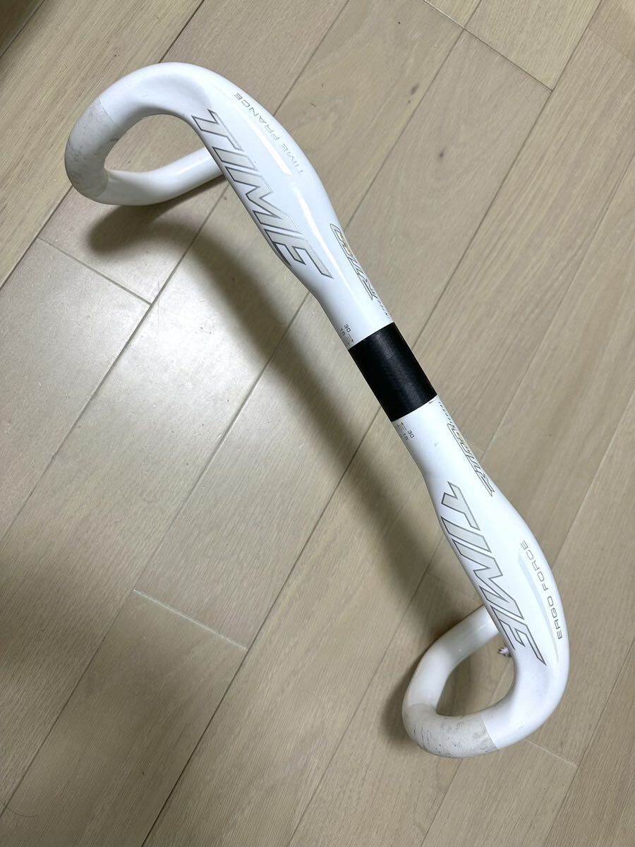TIME RTM INTEGRAL ERGO FORCE ハンドルバー ホワイト C-C 440