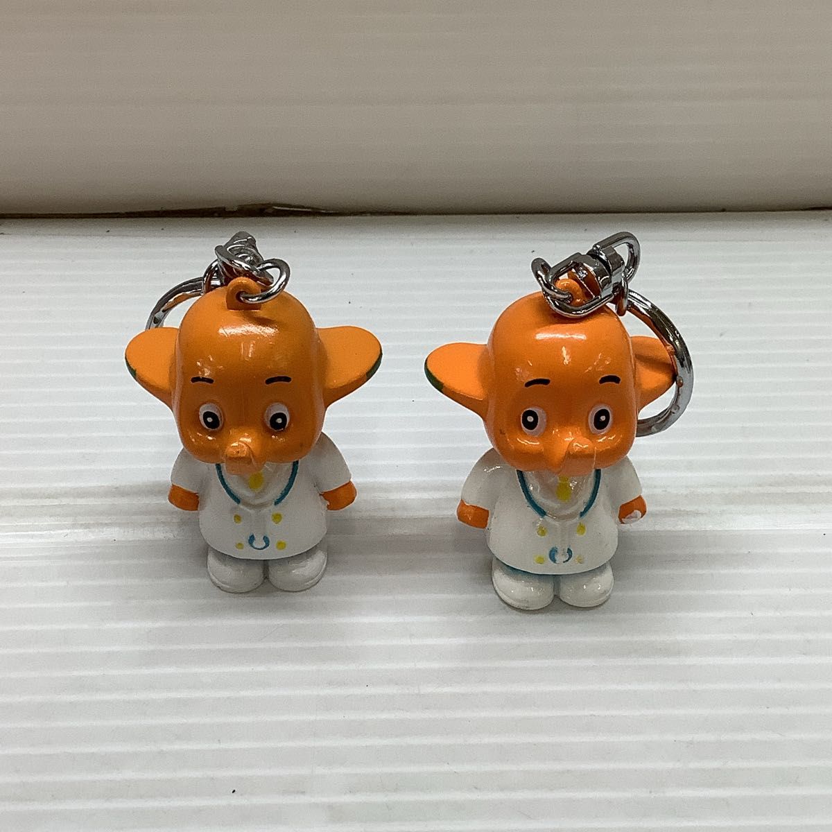 I 佐藤製薬 サトちゃん サトコちゃん 指人形 キーホルダー I 佐藤製薬 サトちゃん サトコちゃん 指人形 キーホルダー