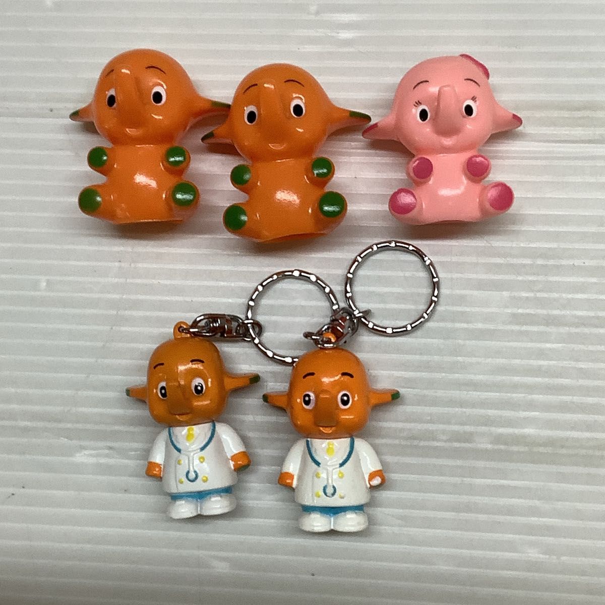 I 佐藤製薬 サトちゃん サトコちゃん 指人形 キーホルダー I 佐藤製薬 サトちゃん サトコちゃん 指人形 キーホルダー