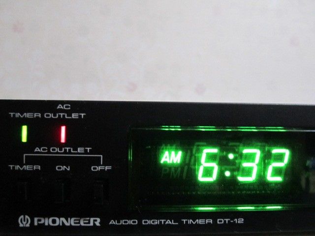 PIONEER オーディオタイマー DT-12|Yahoo!フリマ(旧PayPayフリマ) PIONEER オーディオタイマー DT-12|Yahoo!フリマ(旧PayPayフリマ)