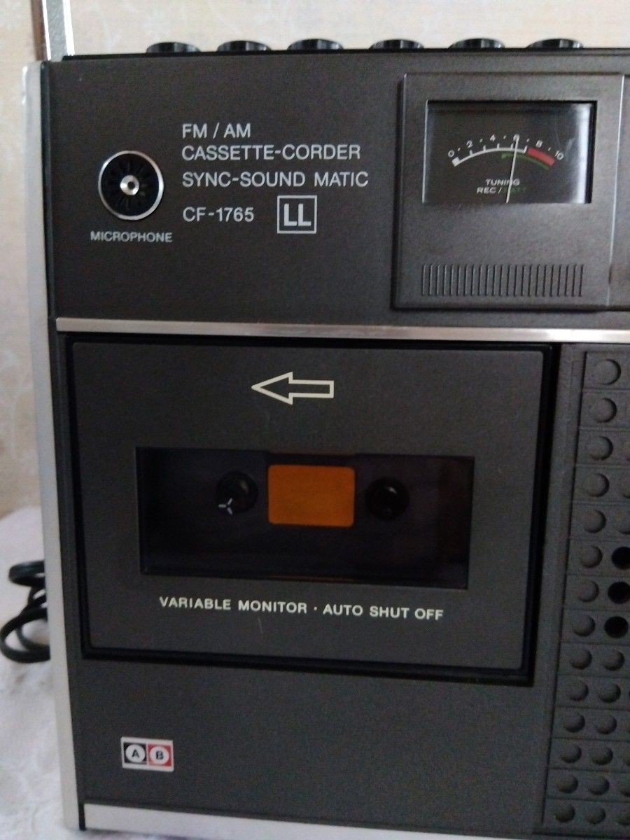 SONY ラジオカセットレコーダー CF-1765 純正電源コード 未使用 SONY ラジオカセットレコーダー CF-1765 純正電源コード 未使用