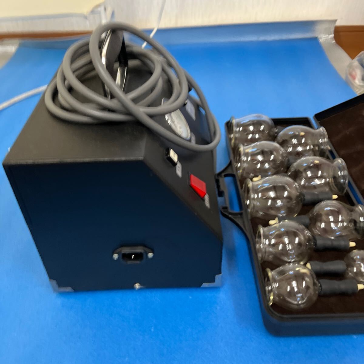 バンキーSR(真空浄血治療器) 吸玉カッピング用吸引器ガラス バンキーSR(真空浄血治療器) 吸玉カッピング用吸引器ガラス