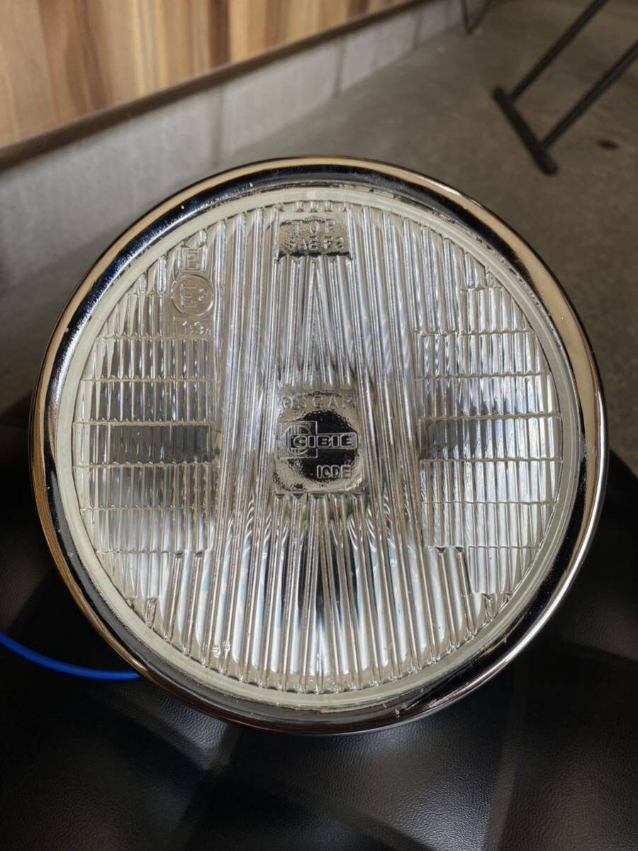 新品/程度良好/当時物シビエスーパーオスカー凹みレンズ付きヘッドライトASSY Yahoo!オークション - 当時物ヘッドライト CIBIE シビエ