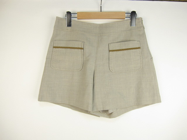  ушко (уголок) & Roger mimi&roger шорты юбка-брюки шерсть 1 оттенок бежевого C957