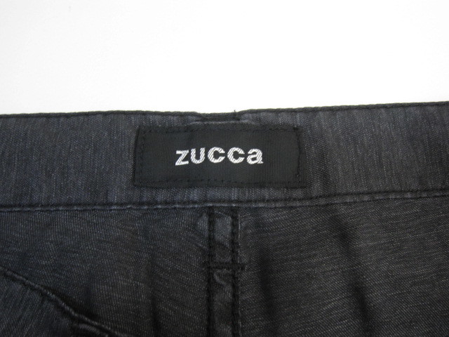  spring autumn thing high class material Zucca ZUCCA short pants culotte cupra S black C976