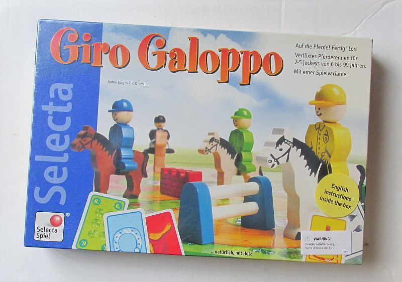 【 大感謝セール】 Giro ギャロッポ レース 未開封 Galoppo Spiel Selecta 多言語版 その他