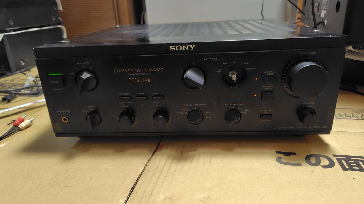 Bibian 比比昂- SONY TA-F333ESXII プリメインアンプジャンク品 Bibian 比比昂- SONY TA-F333ESXII プリメインアンプジャンク品