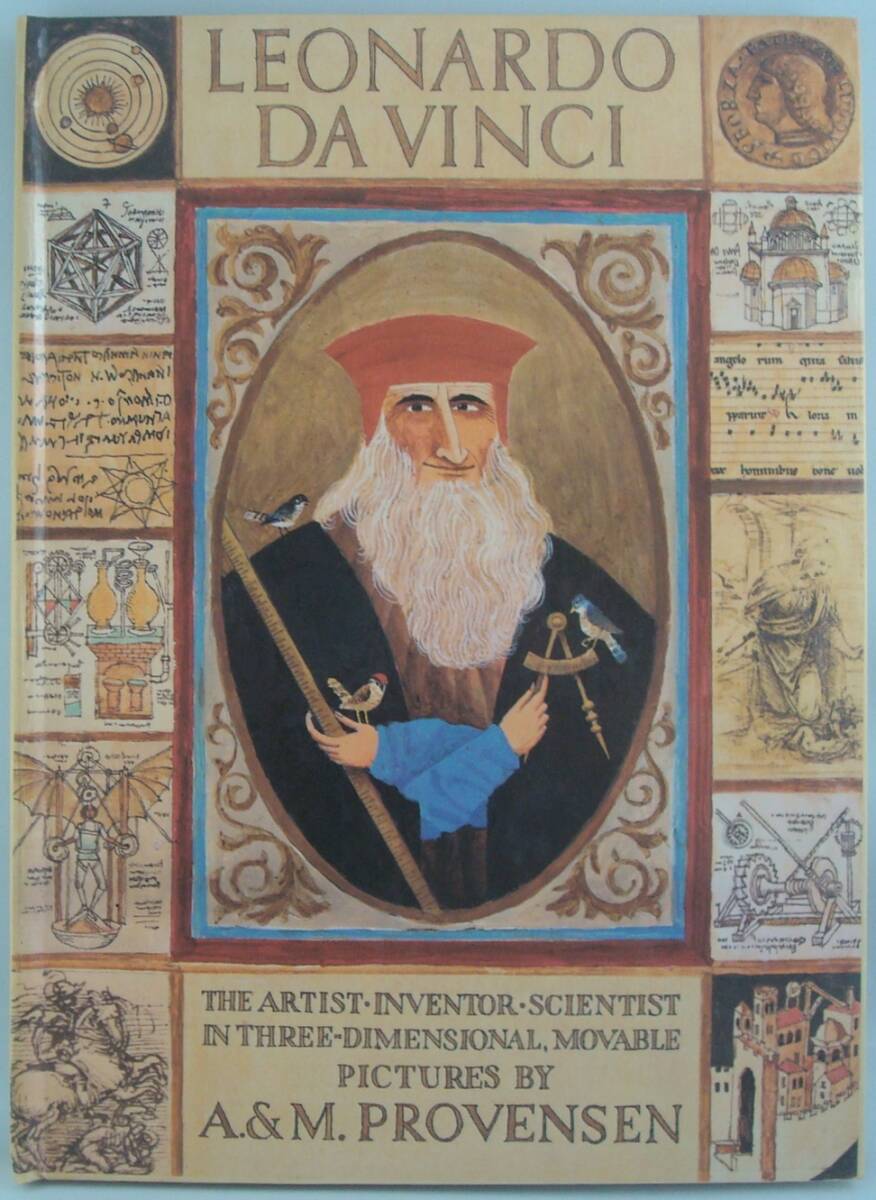 レオナルド·ダ·ヴィンチ 仕掛け絵本 飛び出す絵本(洋書) 送料無料 洋書 Leonardo Da Vinci A Pop-up Book レオナルド・ダ