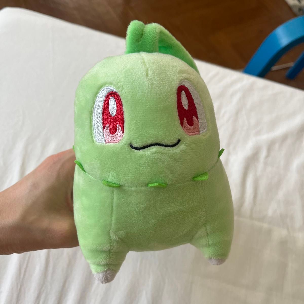 ポケモンセンターオリジナル ぬいぐるみ 最初の3匹 (チコリータ ポケモンセンターオリジナル ぬいぐるみ 最初の3匹 (チコリータ