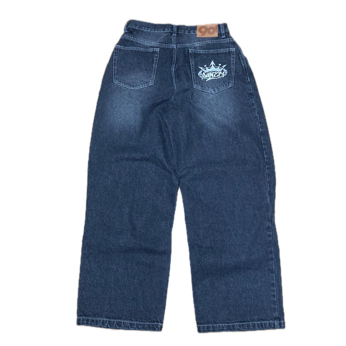 9090 King Logo Buggy Denim Pants|Yahoo!フリマ(旧PayPayフリマ) 9090 King Logo Buggy Denim Pants|Yahoo!フリマ(旧PayPayフリマ)