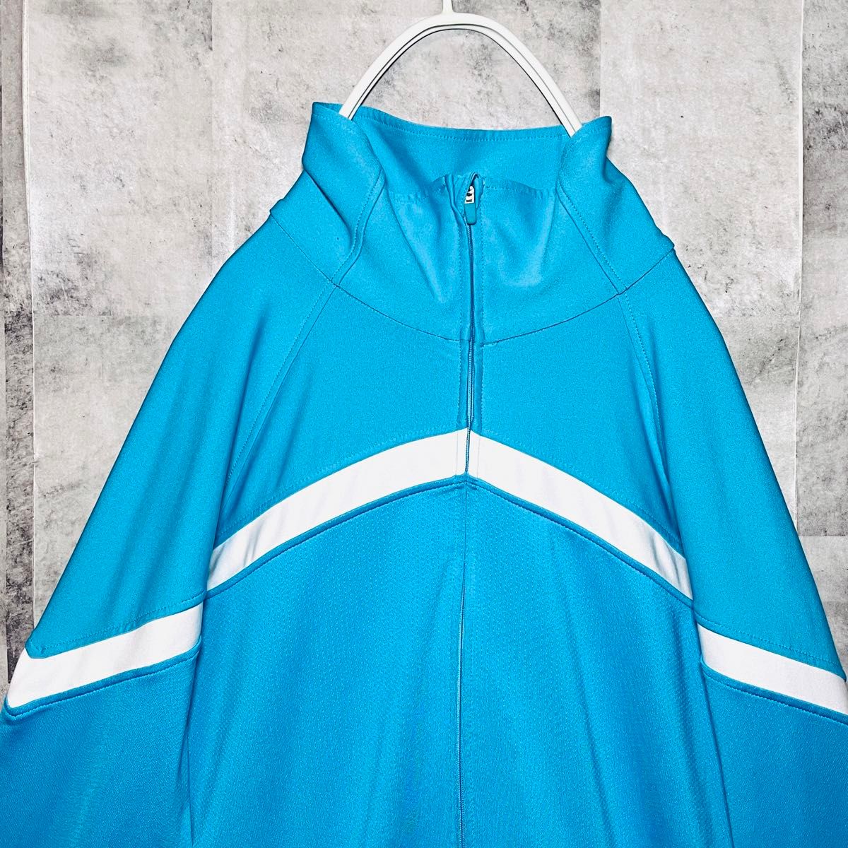 NIKE ジャージ上 トラックジャケット レディースXL ブルー DRY NIKE ジャージ上 トラックジャケット レディースXL ブルー DRY