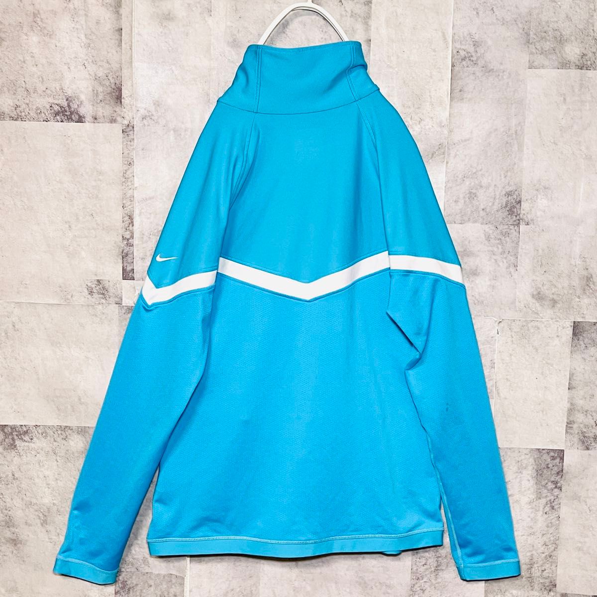 NIKE ジャージ上 トラックジャケット レディースXL ブルー DRY NIKE ジャージ上 トラックジャケット レディースXL ブルー DRY